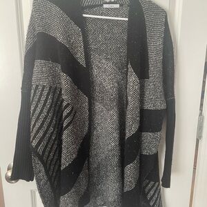 Dex Black and Gray Women's Sweater